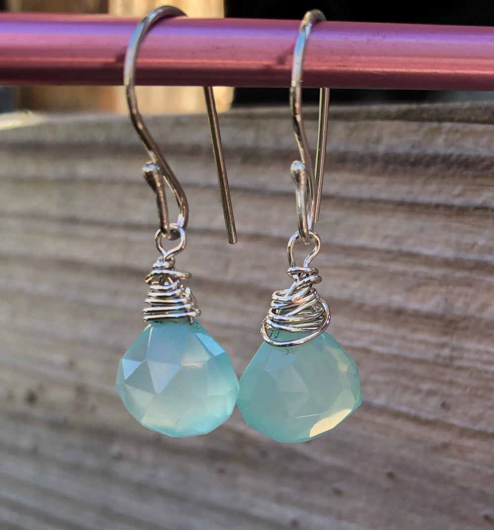 Class: Beginner Wire Wrapping - Briolette Wrap Earrings, June 20, 11:30 - 1:30