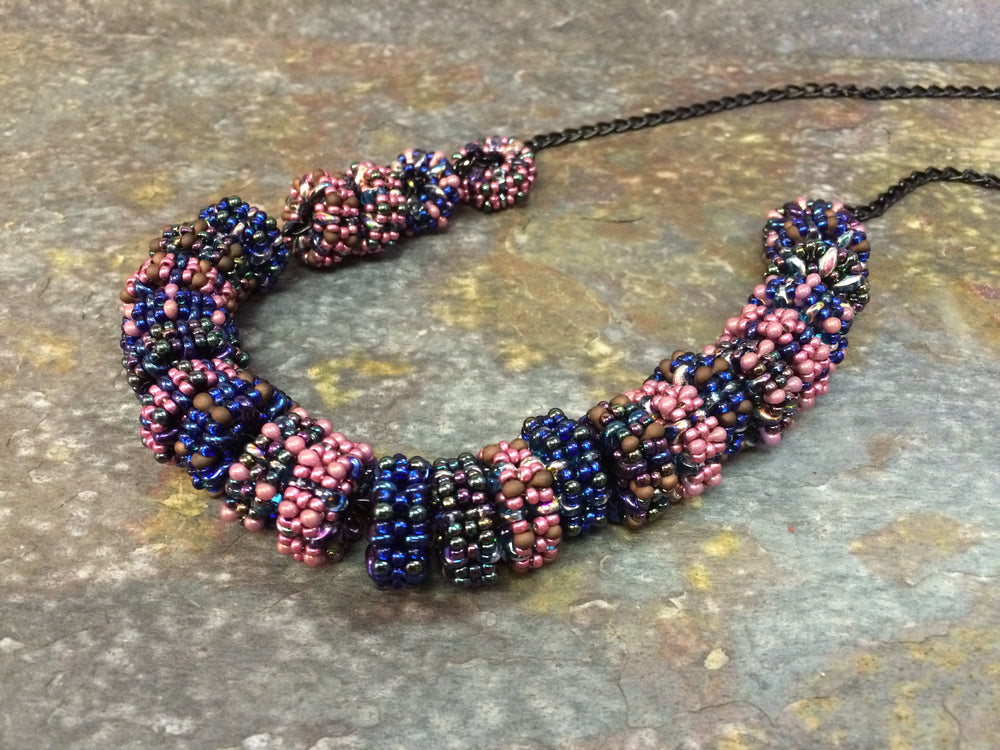 Beginner Bead Weaving Class: Gail's Famous Beaded Beads, August 20, 11:30 - 1:30