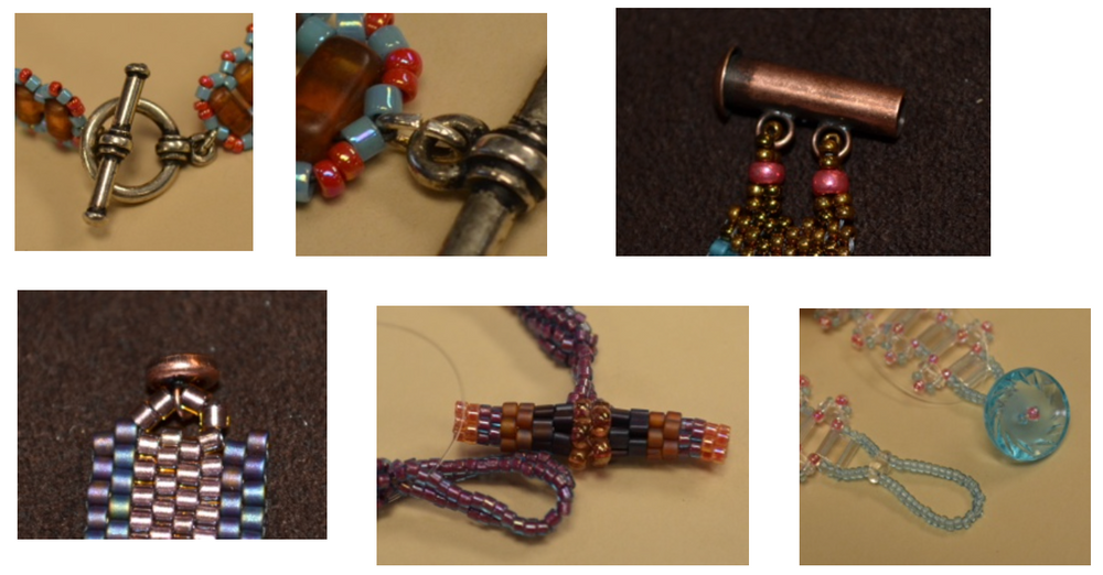 Intermediate Bead Weaving: Finishing Touch - adding clasps and closures, June 26, 11:30 - 1:30