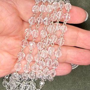 close up of beads