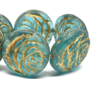 close up of beads
