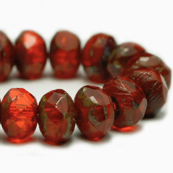 close up of beads