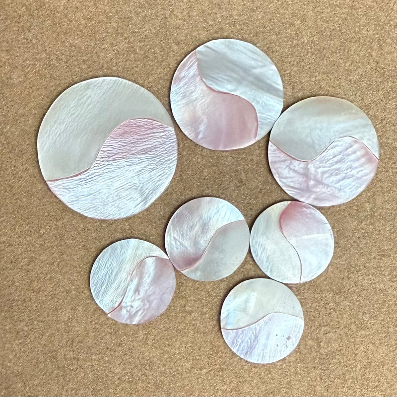 close up of cabochons