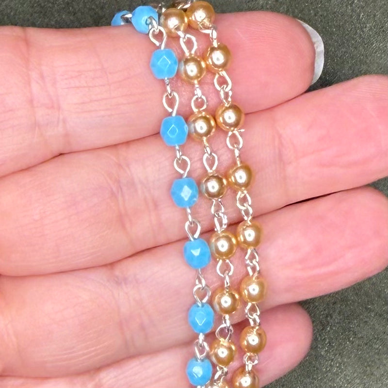 close up of beads