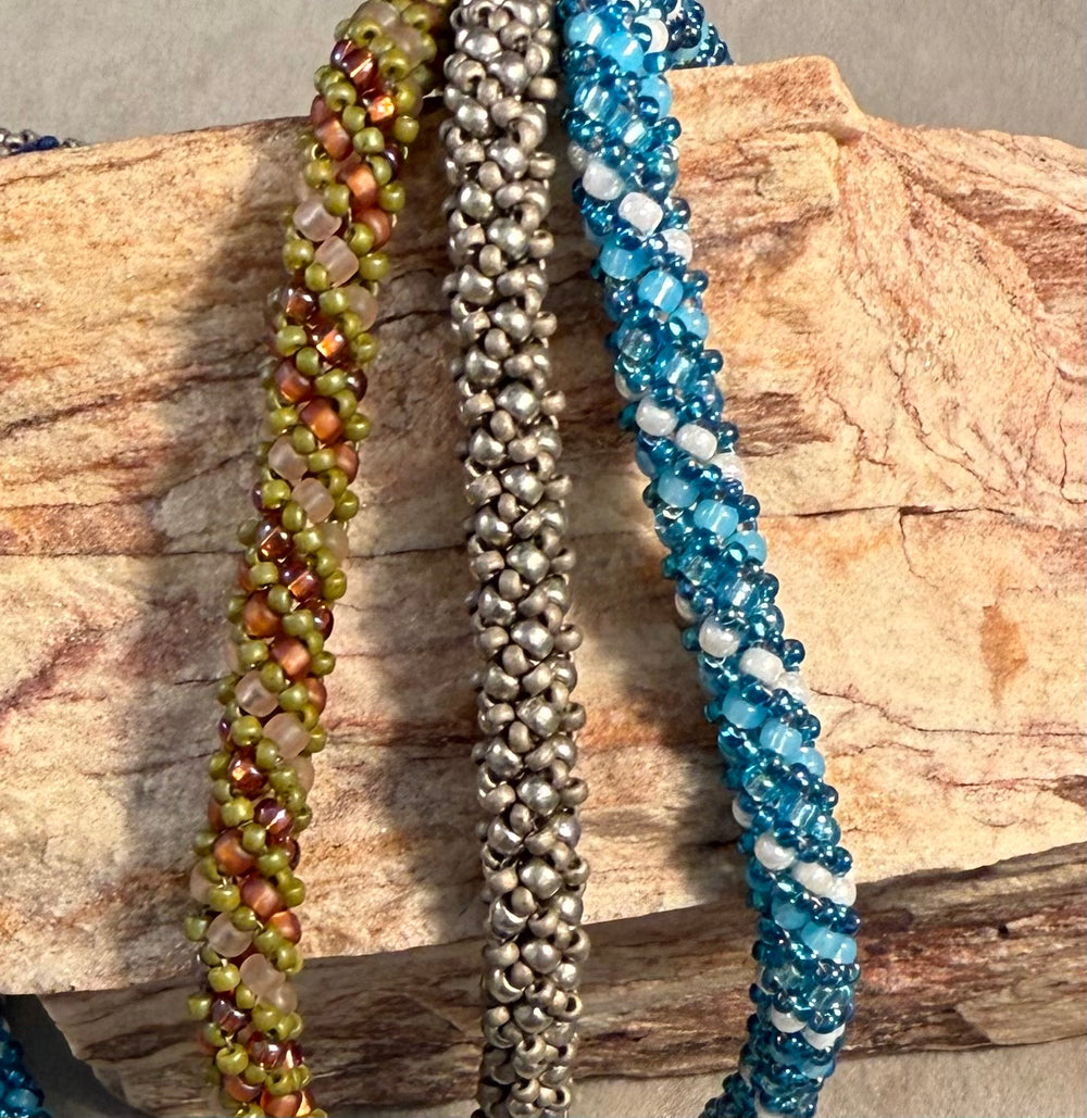 Intermediate Bead Weaving: Russian Spiral Stitch, June 5, 11:30 -1:30