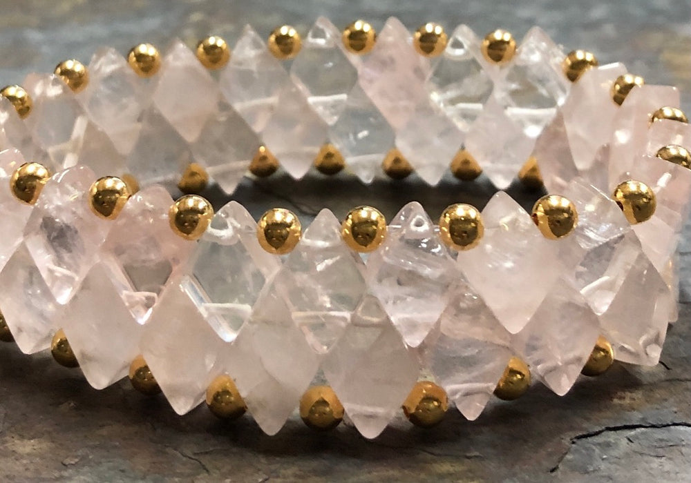 Class: Rose Quartz Triple Stretch Bracelet, June 13, 11:30 - 1:30