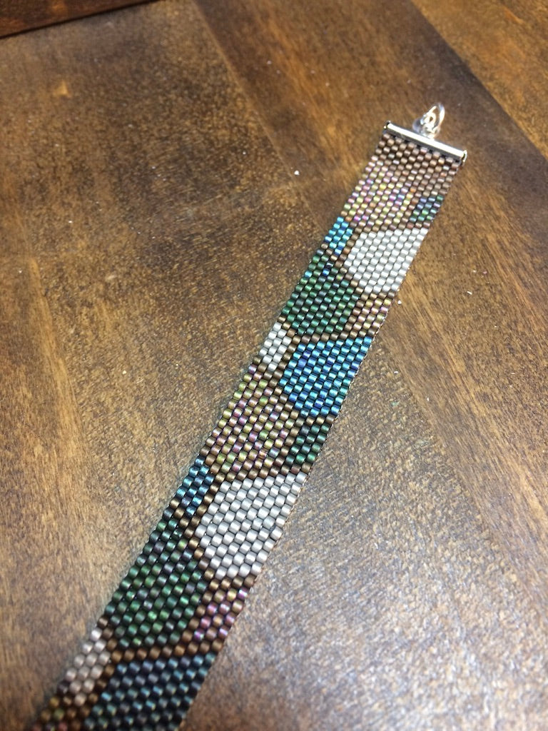Beginner Beadweaving: Field of Gems Peyote Stitch Bracelet, August 27 11:30 - 1:30