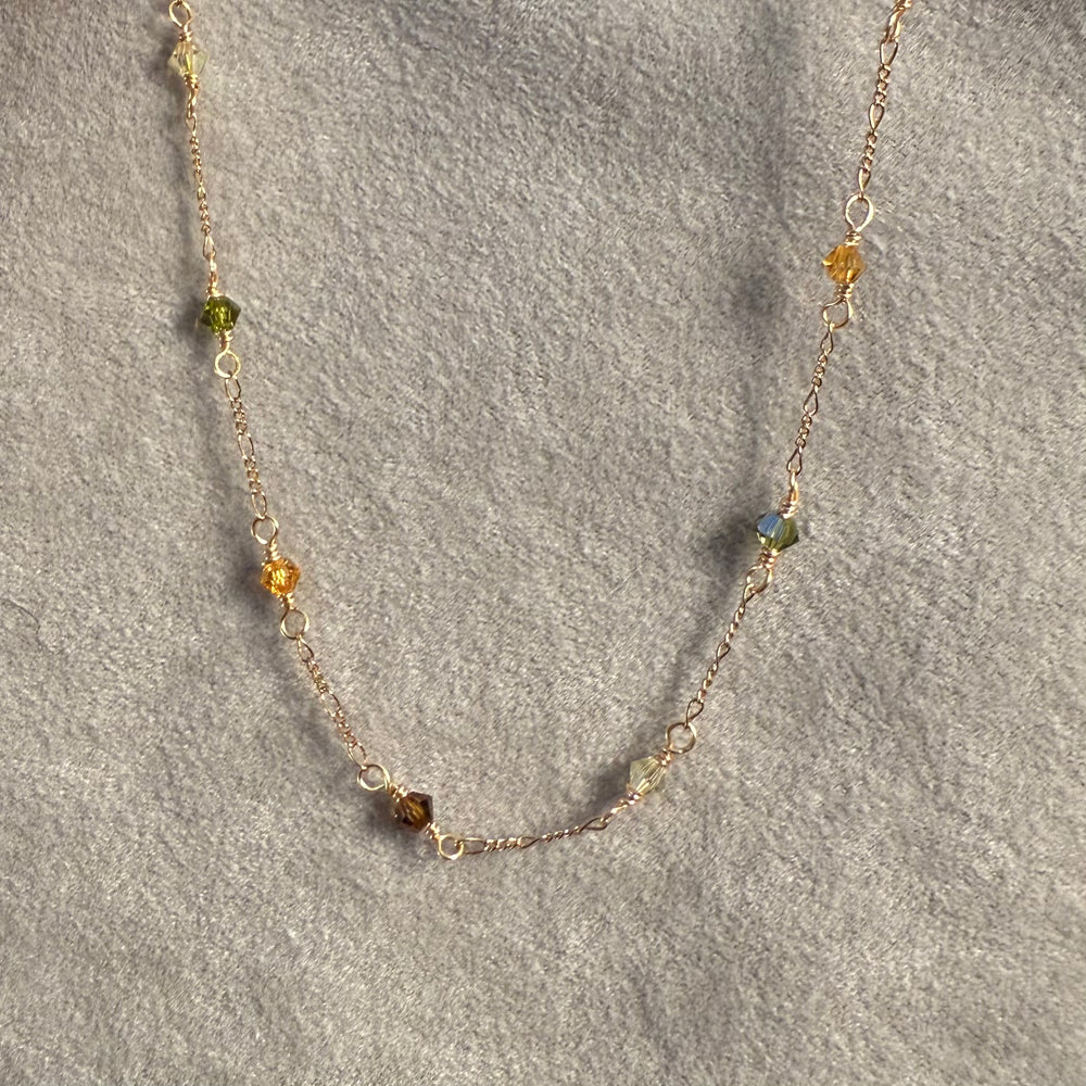 Wire Wrapping Class:  Delicate Fall Bead Chain, November 26, 11:30 - 1:30