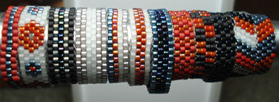 Beginner Beadweaving: Peyote Stitch Rings, February 11, 11:30 - 1:30