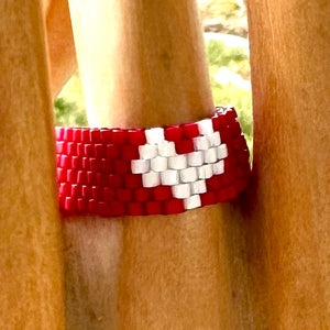 Beginner Beadweaving: Peyote Stitch Rings, February 11, 11:30 - 1:30