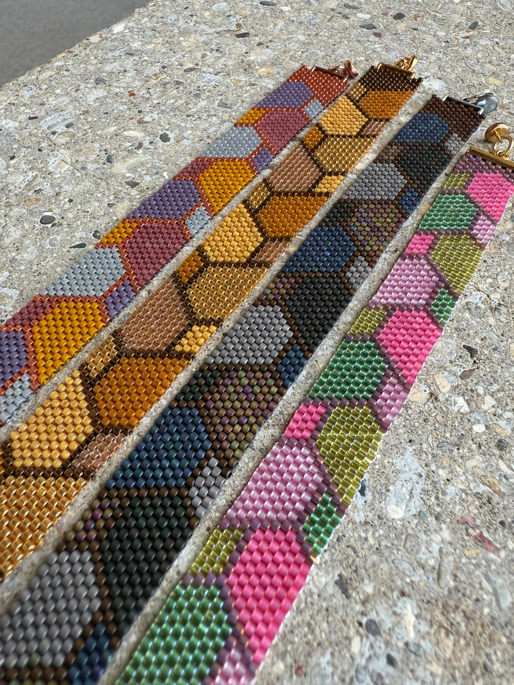 Class: Field of Gems Peyote Stitch Bracelet, March 4, 11:30 - 1:30