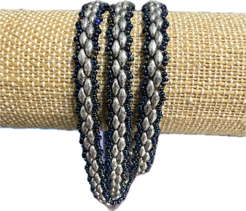 Class: Beginner Beadweaving - MiniDuo Wrap Bracelet, August 1, 1:00 - 3:00