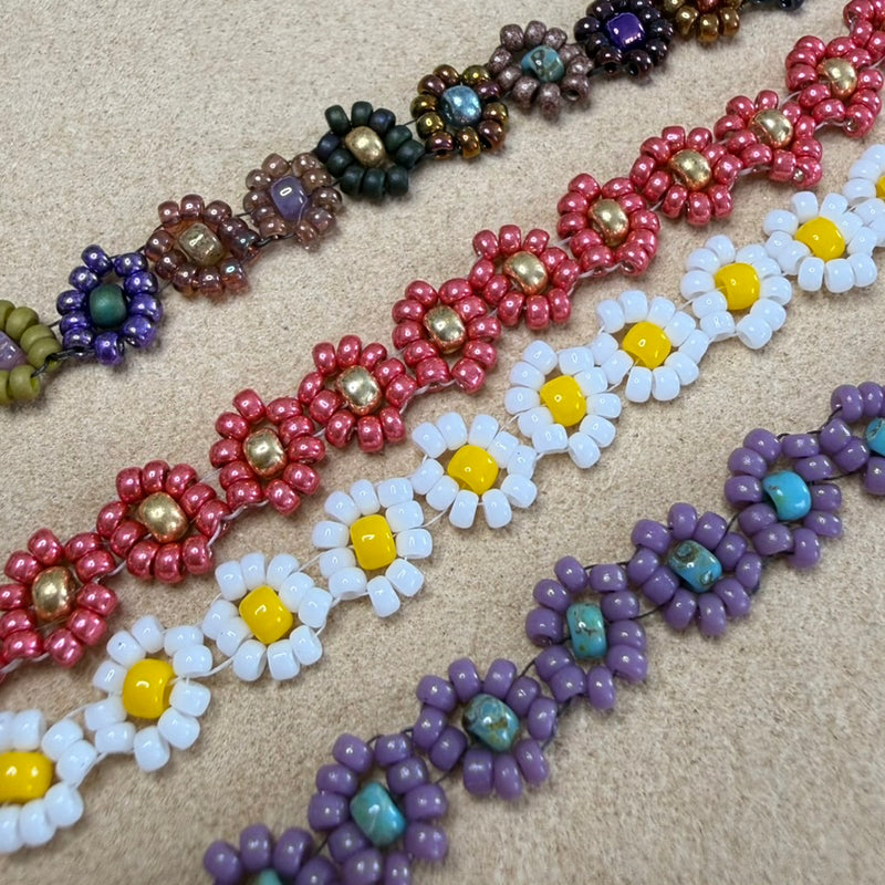 Beginner Bead Weaving Class: Daisy Chain, December 10, 11:30 - 1:30