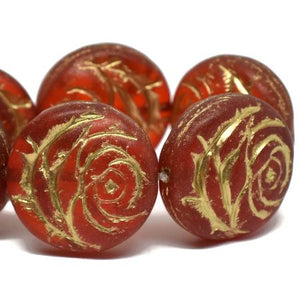 close up of beads