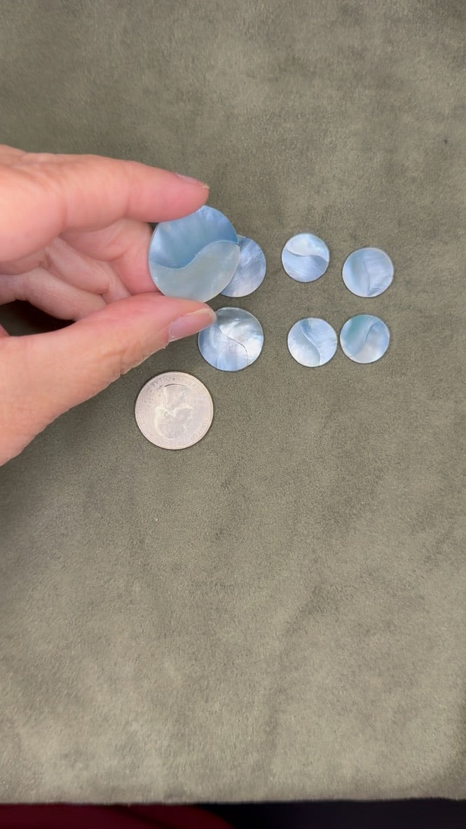close up of cabochons