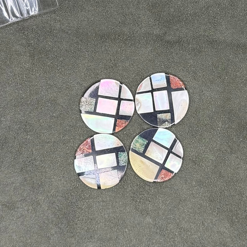 close up of cabochons