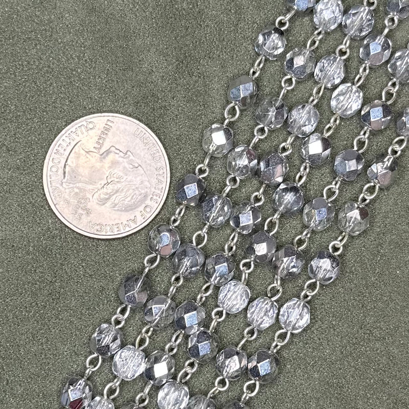 close up of beads