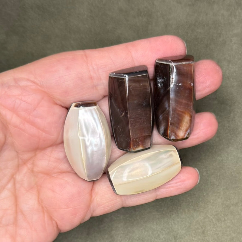 close up of cabochons