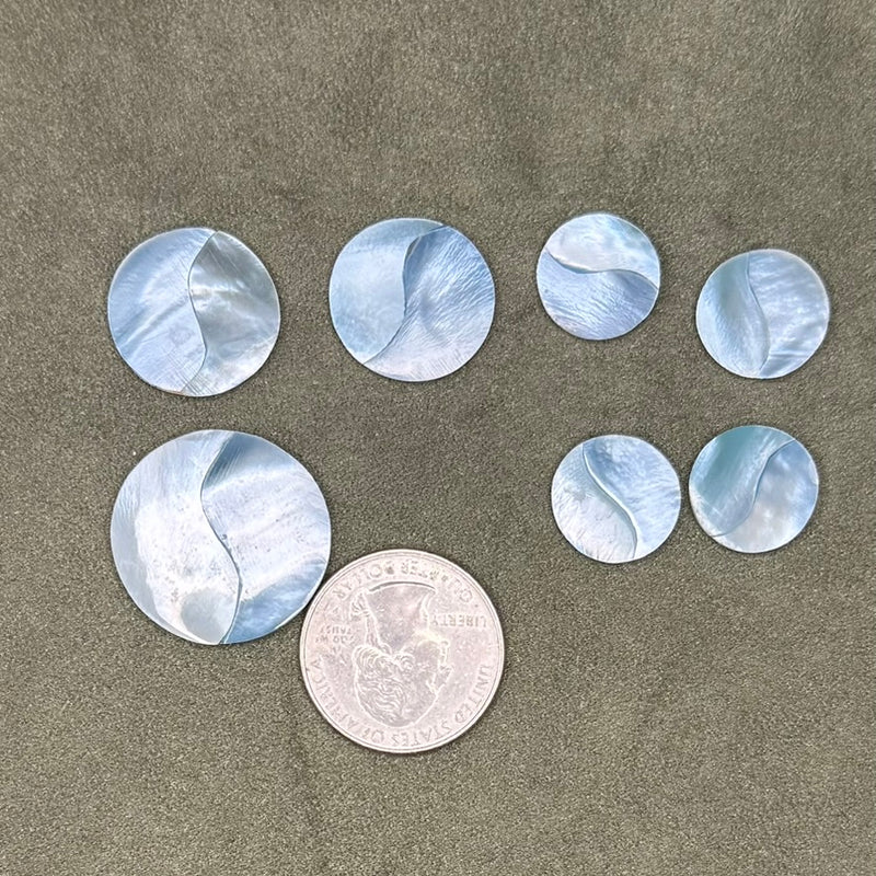 close up of cabochons