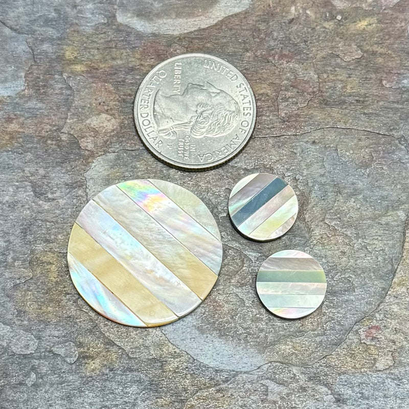Set of cabochons