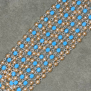 close up of beads
