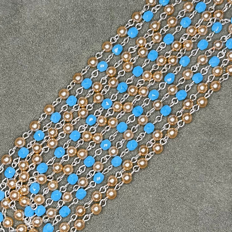 close up of beads