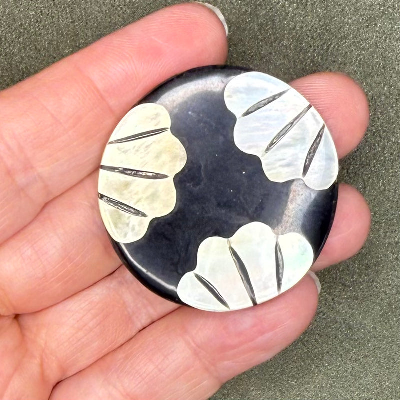 close up of cabochon