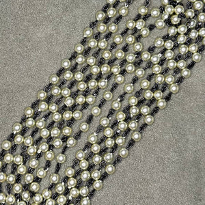 close up of beads