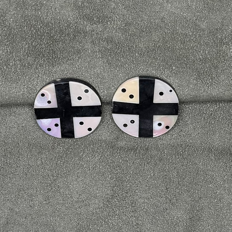 close up of cabochons