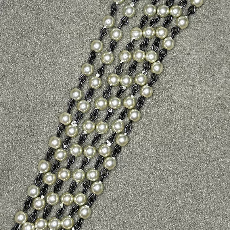 close up of beads