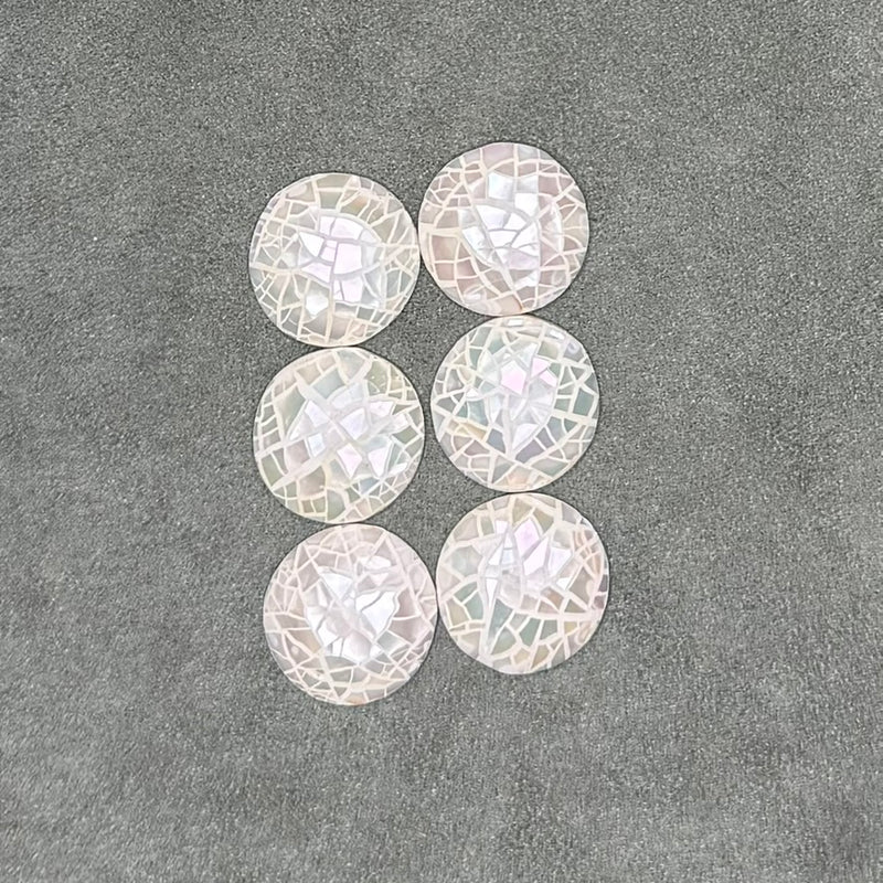 close up of cabochons