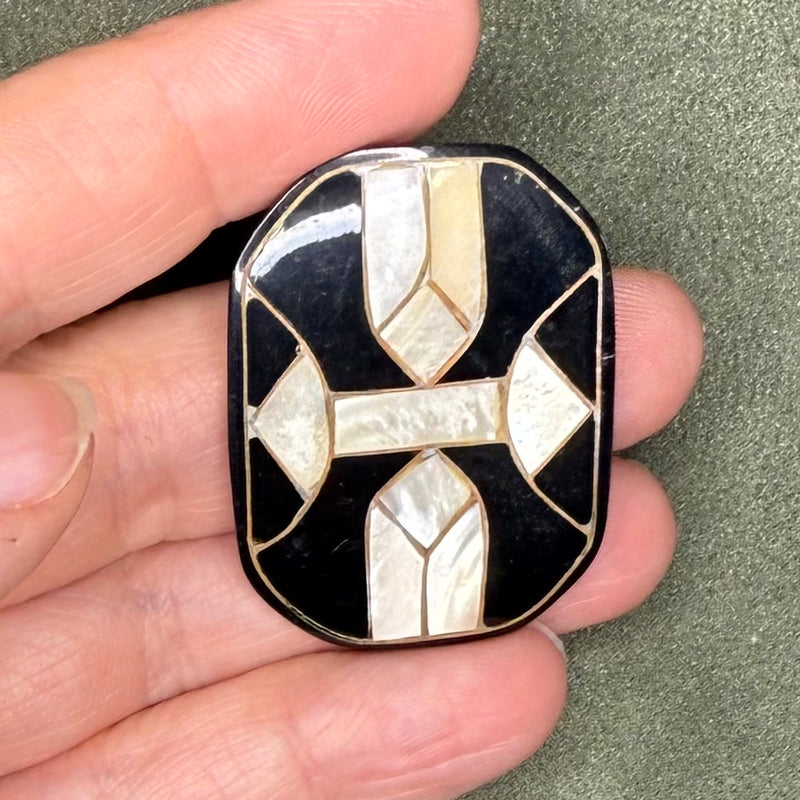 close up of cabochon