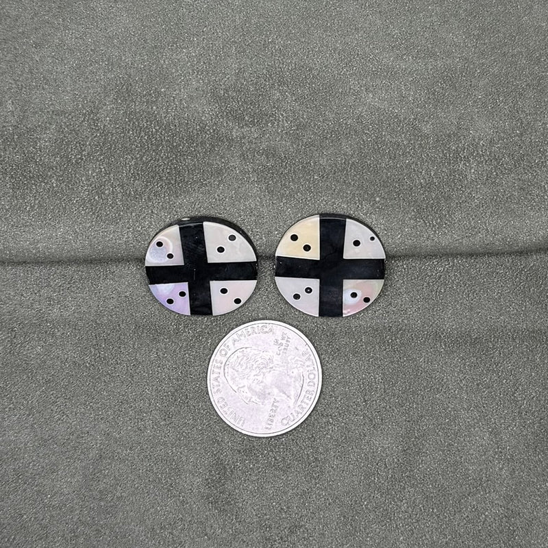close up of cabochons