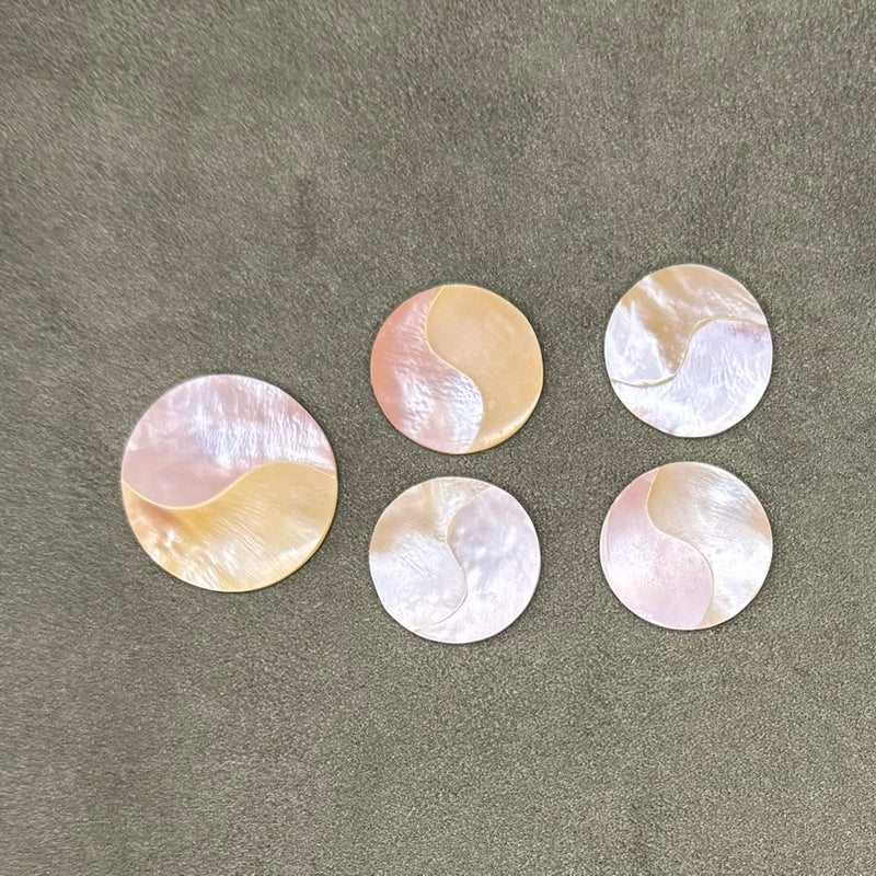 close up of cabochons