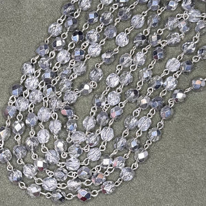 close up of beads