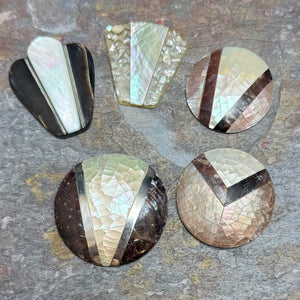 Set of cabochons