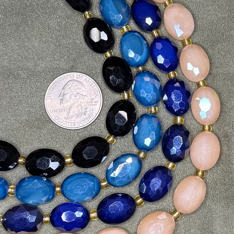 close up of beads
