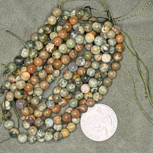 close up of beads