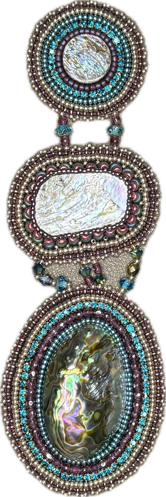 Class Series: Bezeled Stone Bead Embroidery