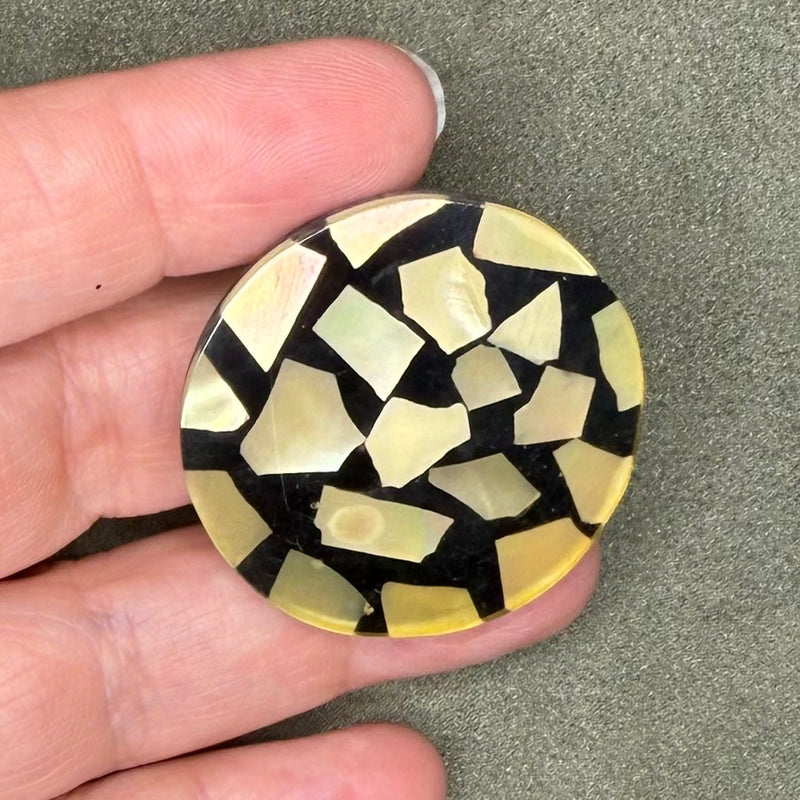 close up of cabochon