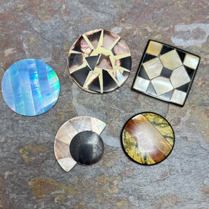Set of cabochons