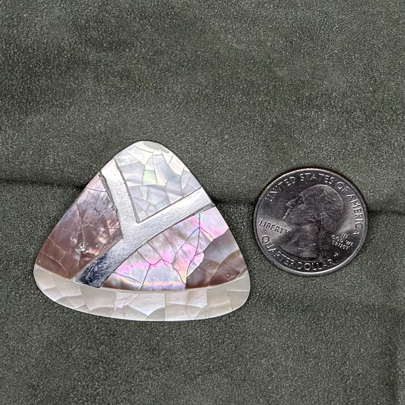 close up of cabochon