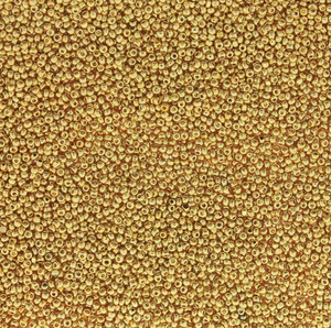close up of seed beads