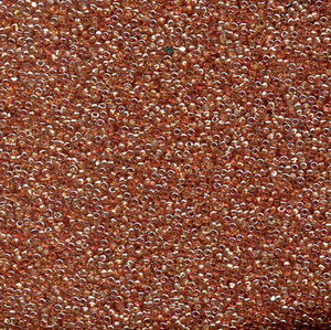 close up of seed beads