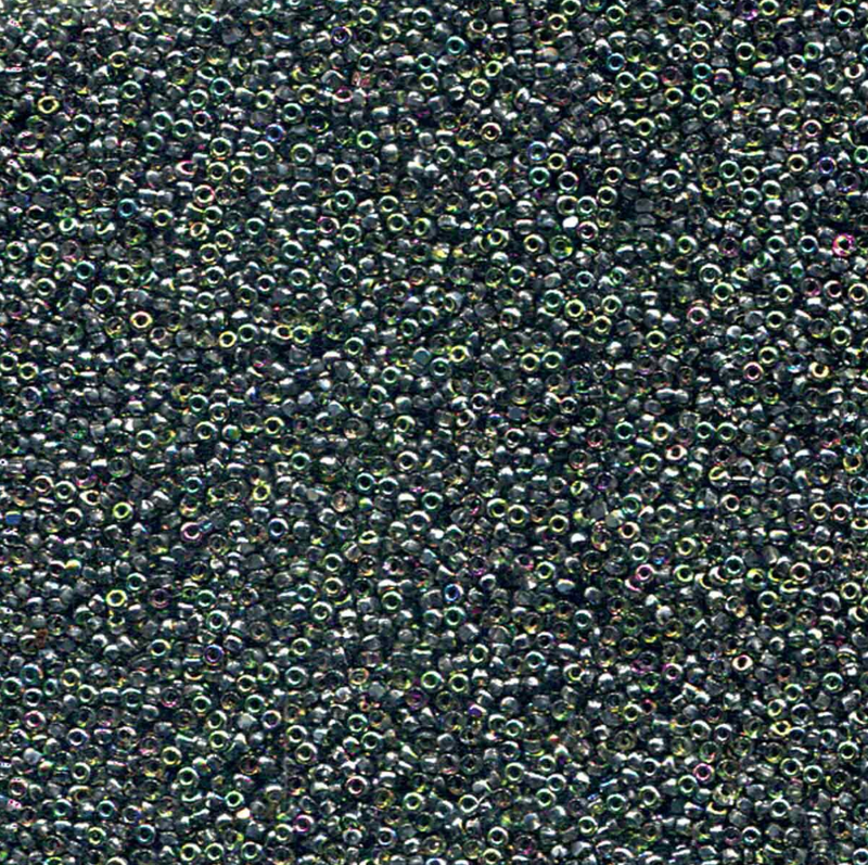 close up of seed beads