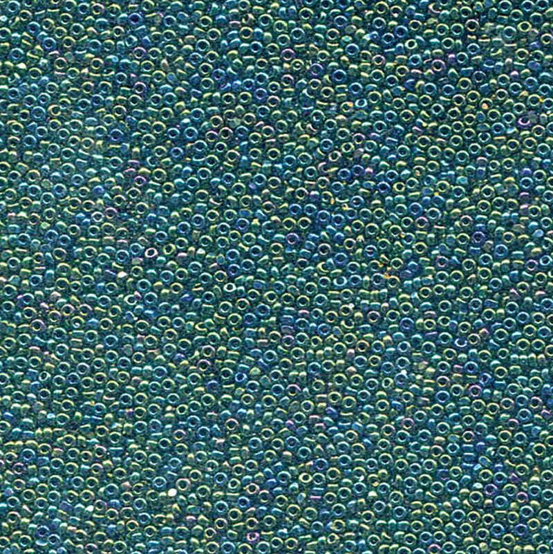 close up of seed beads