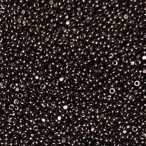 close up of seed beads