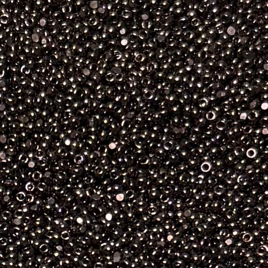 close up of seed beads
