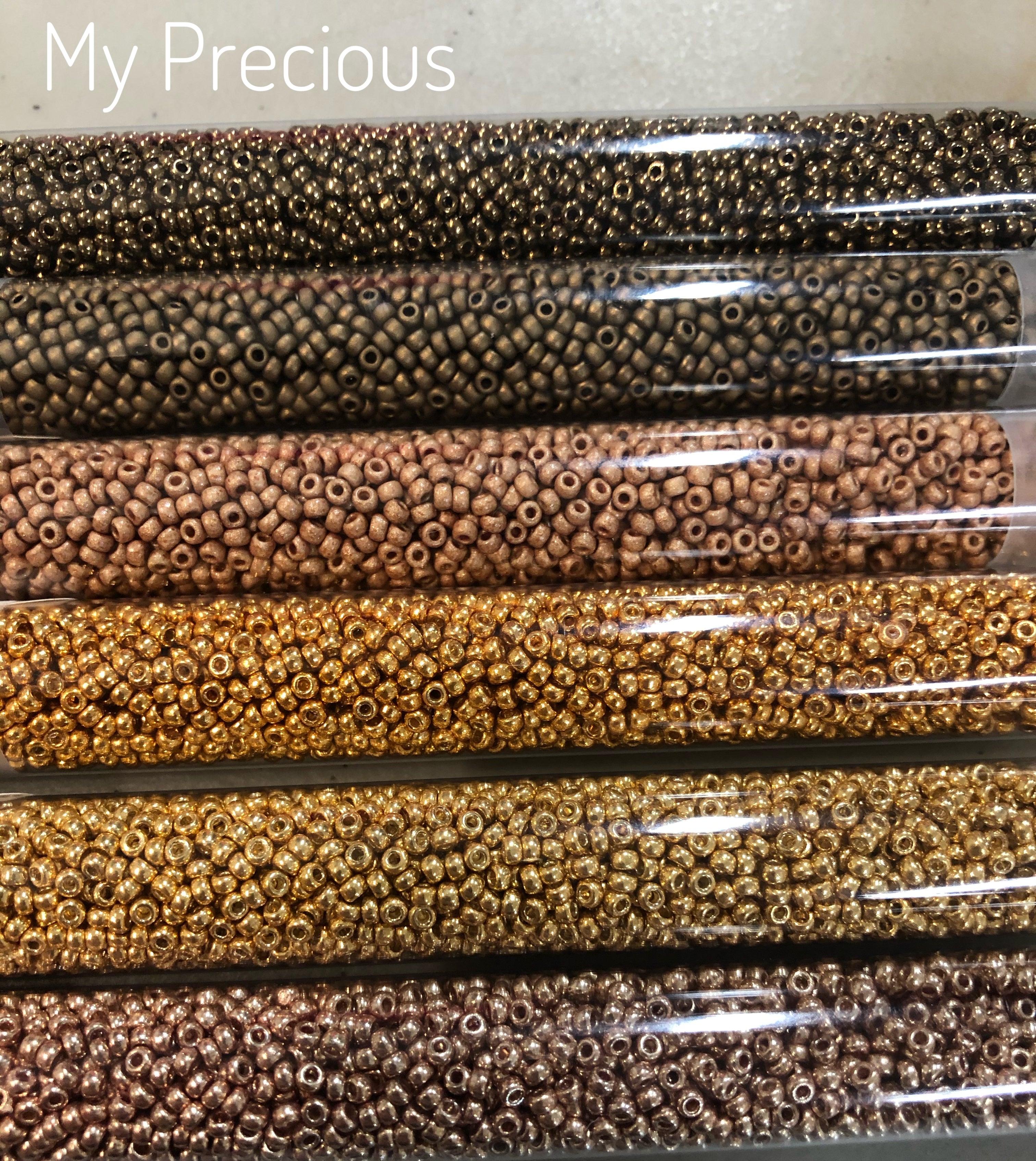 Essential Metallics Seed Bead Collection